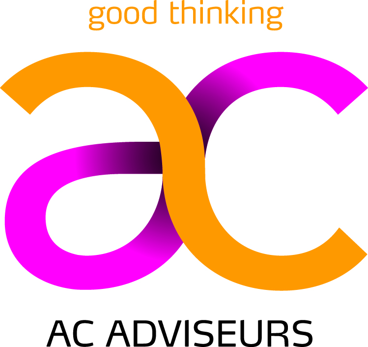 ac adviseurs logo roze oranje zwart