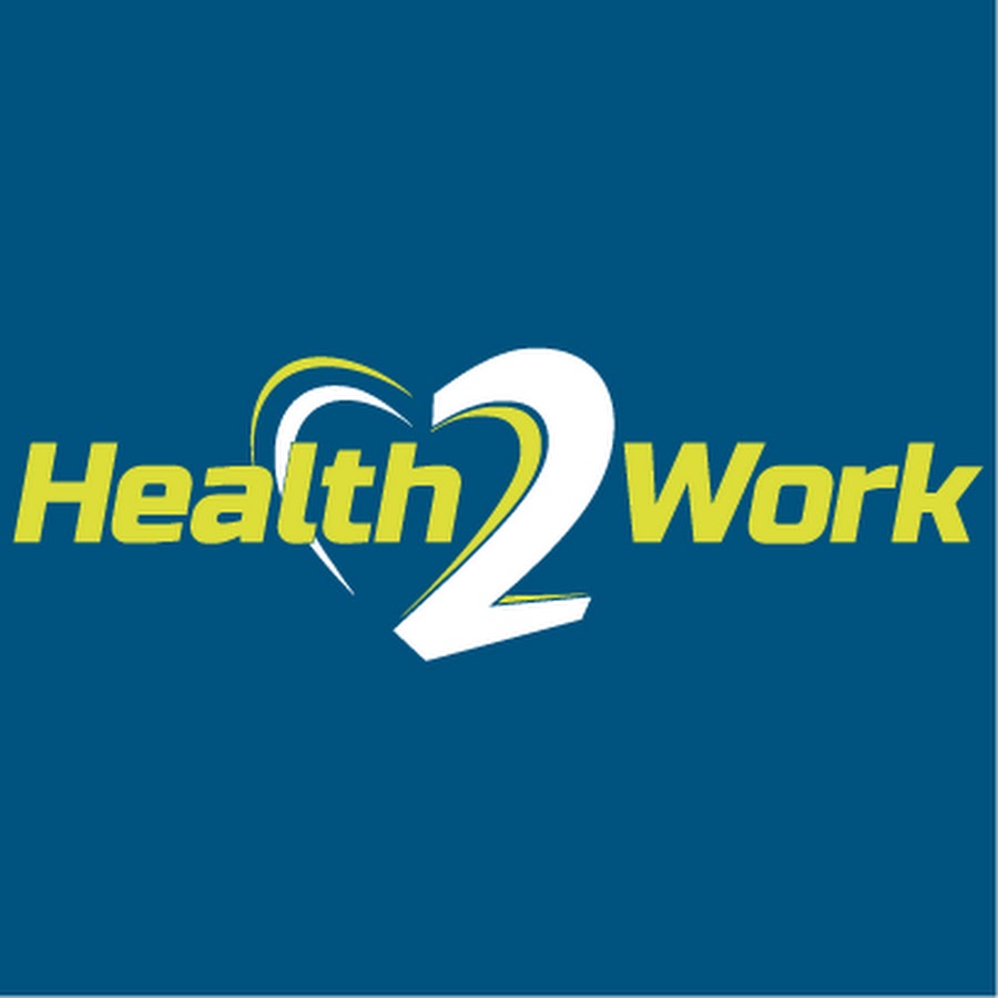 Health2Work logo blauw