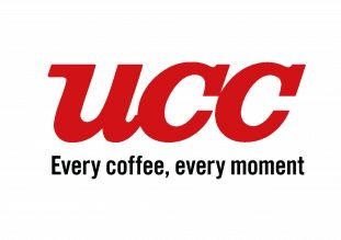 UCC every coffee every moment Benelux logo rood zwart